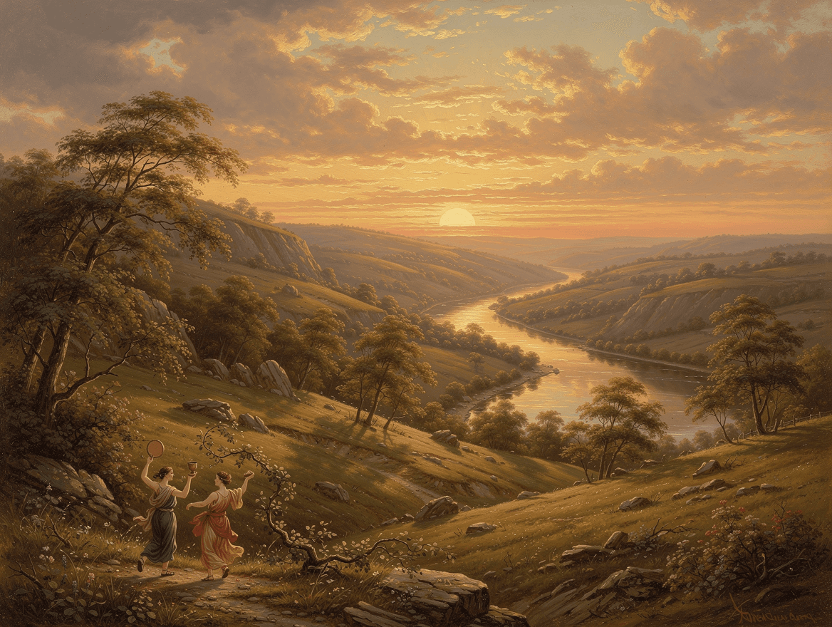 AI-generated art in the Romanticism style